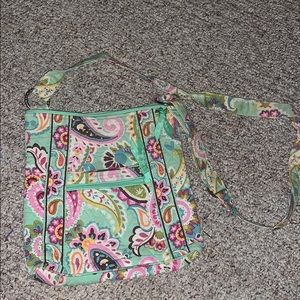 Vera Bradley multi color cross body purse